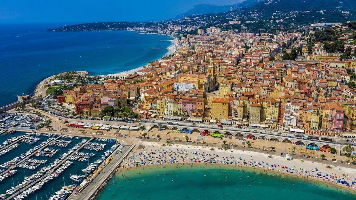 Appartement Moderne Refait A Neuf - 4 Couchages - Menton Exterior photo